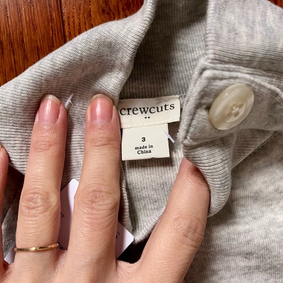 JCREW Toddler Girl Fleece Lined Sweater, size 3, NWT - Picture 5 of 7